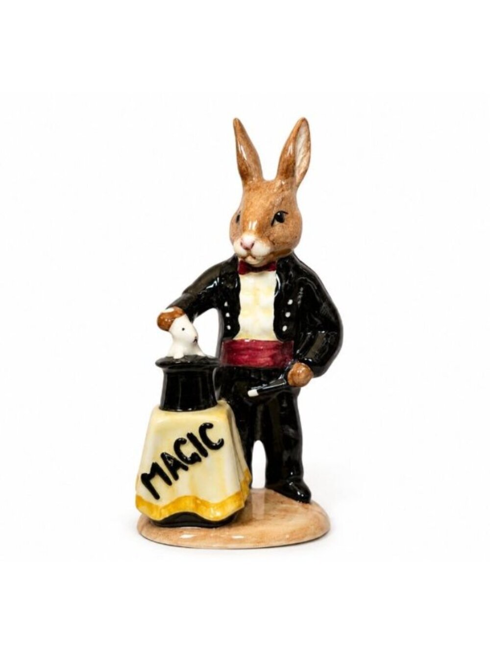 Royal Doulton Bunnykins DB126 Magician Bunnykins Figurine 1992 Rabbit Magic